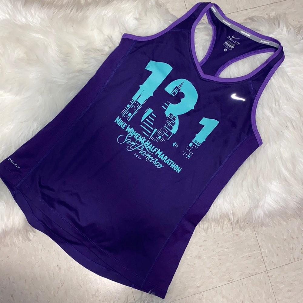 Nike dri-fit tank top M 💜